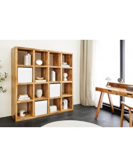 REGAŁ IRON CRAFT 156X40 CM MANGO