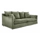 SOFA HEAVEN 202X105 CM SZTRUKS ZIELONY