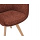 KRZESŁO OBROTOWE VOGUE BRĄZOWE