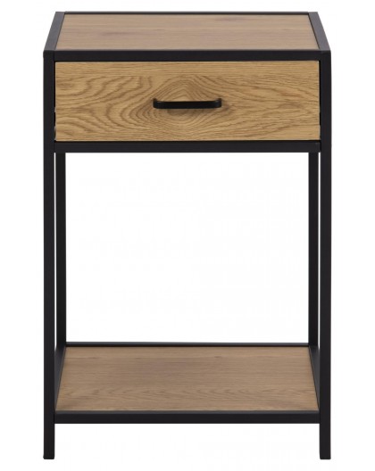 SZAFKA NOCNA SEAFORD DĄB DZIKI 42X63 CM