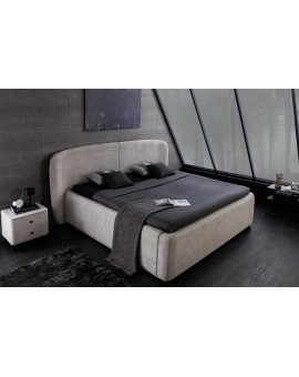 Ł&Oacute;ŻKO ART DECO 180X200 CM BOUCLE SZARE