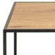 STOLIK KAWOWY SEAFORD 60X60CM  DĄB DZIKI