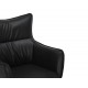 KRZESŁO OBROTOWE VOGUE EKOSKÓRA CZARNE