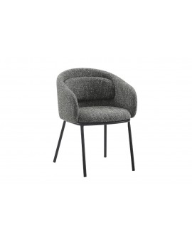 KRZESŁO FLORENZ SZARE
