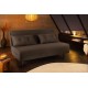SOFA ROZKŁADANA SMART MULTIFUNCTION SZTRUKS SZARA