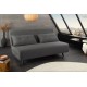SOFA ROZKŁADANA SMART MULTIFUNCTION SZTRUKS SZARA