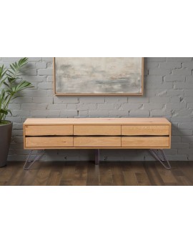 SZAFKA RTV LIVING EDGE 160X40 CM DĄB