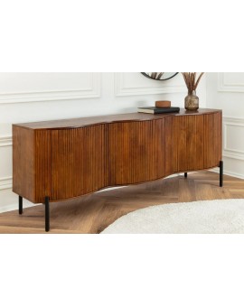 KOMODA GRANDEUR 177X41 CM MANGO BRĄZOWA