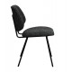 KRZESŁO SOFIA BOUCLE CZARNE