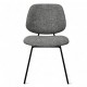 KRZESŁO SOFIA BOUCLE SZARE