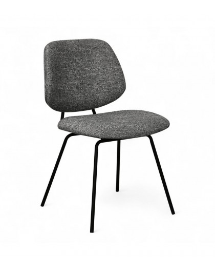 KRZESŁO SOFIA BOUCLE SZARE