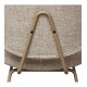 KRZESŁO SOFIA BOUCLE BEŻOWE