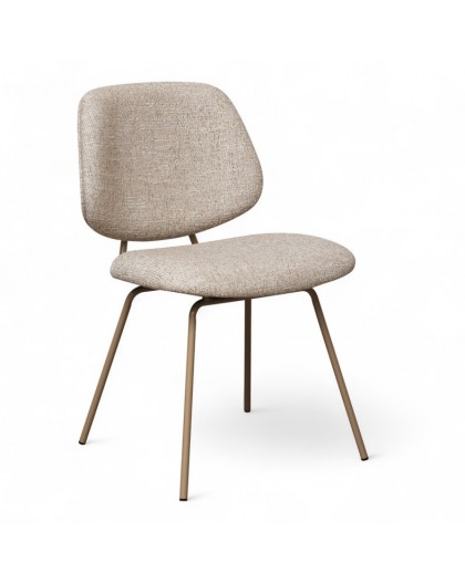 KRZESŁO SOFIA BOUCLE BEŻOWE