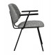 KRZESŁO SOFIA II BOUCLE SZARE