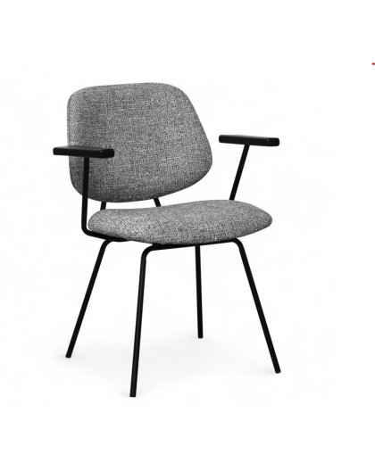 KRZESŁO SOFIA II BOUCLE SZARE