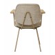 KRZESŁO SOFIA II BOUCLE BEŻOWE