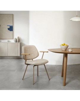 KRZESŁO SOFIA II BOUCLE BEŻOWE