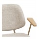 KRZESŁO SOFIA II BOUCLE BEŻOWE