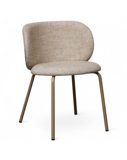 KRZESŁO NANNA BOUCLE BEŻOWE