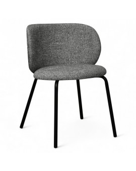 KRZESŁO NANNA BOUCLE SZARE