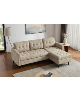 NAROŻNIK STOCKHOLM 220x120 CM BEŻOWY