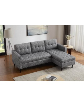 NAROŻNIK STOCKHOLM 220x120 CM SZARY