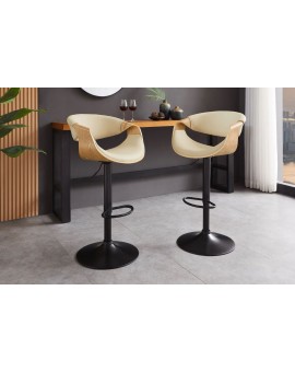 HOKER OBROTOWY ORGANIC EKOSK&Oacute;RA BEŻOWA