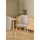 KRZESŁO CINDY BEŻOWE
