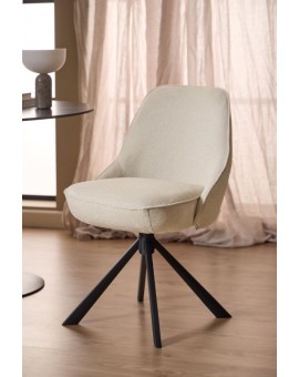 KRZESŁO OBROTOWE CARLTON BEŻOWE