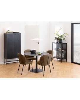 STÓŁ IBIZA 110 CM CZARNY