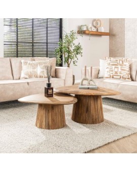 ZESTAW STOLIKÓW KAWOWYCH OSMAN MANGO - 2SZT