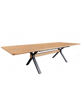 ROZKŁADANY STÓŁ GIANT 180-300X110 CM DĄB