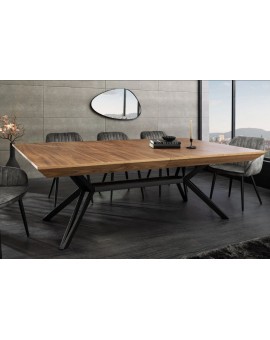 ROZKŁADANY STÓŁ GIANT 180-320X120 CM ORZECH