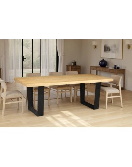 STÓŁ ZEUS 210X100 CM DĄB