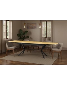 ROZKŁADANY STÓŁ GRANDEZZA 180-270X100 CM DĄB