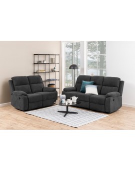 SOFA ROZKŁADANA MORA SZARA I 143,5 CM