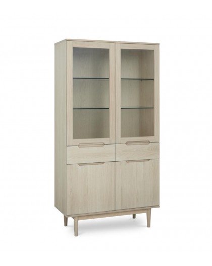 WITRYNA KERTEMINDE 100X45 CM DĄB BIELONY