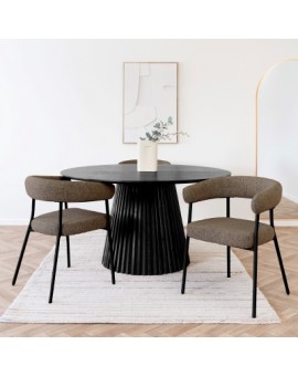 KRZESŁO TRIVIO BRĄZOWE