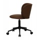 KRZESŁO BIUROWE BOBO CIEMNOBRĄZOWE