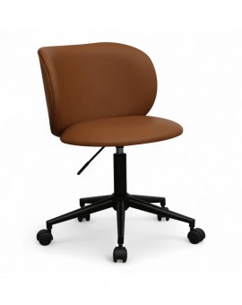 KRZESŁO BIUROWE BOBO JASNOBRĄZOWE