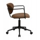 KRZESŁO BIUROWE LIDO CIEMNOBRĄZOWE
