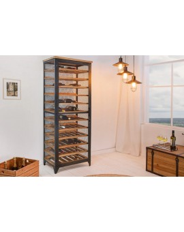 SZAFKA NA WINO BODEGA 67X44 CM METALOWA
