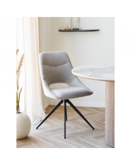 KRZESŁO OBROTOWE DOKKA BEŻOWE