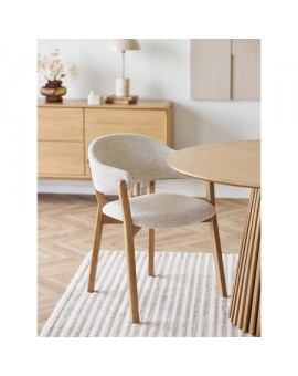 KRZESŁO DUNKIRK BEŻOWE