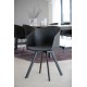KRZESŁO MOON CZARNE I