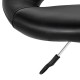 HOKER PLUMP CZARNY EKOSKÓRA 100 CM