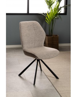 KRZESŁO OBROTOWE AURA III BEŻOWE