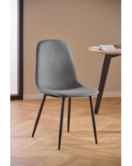 KRZESŁO CELIA CIEMNOSZARY