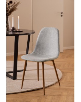 KRZESŁO CELIA JASNOSZARY