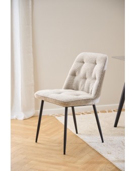 KRZESŁO BROOKE BEŻOWE